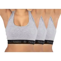 Paolo Renzo Paolo Renzo® Damen Baumwoll-Bustier SPORT LINE 3