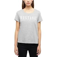 Mustang Rundhalsshirt »ALMA«, grau