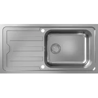 Hansgrohe S44 Einbauspüle 500 links flächenbündiger Edelstahl Handbetätigung 1010