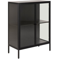 Actona Newcastle Schwarz Metall, 1 Fächer, 80x98.7x40 cm Typenauswahl,