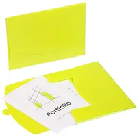 Pagna Dokumententasche Wallet DIN A4 grün glatt 0,43 mm