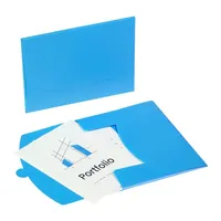 Pagna Dokumententasche Wallet DIN A4 blau glatt 0,43 mm