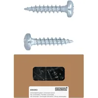 Helpmate - Holzverbinderschrauben 4,0x20 galvanisch verzinkt - 250 Stück