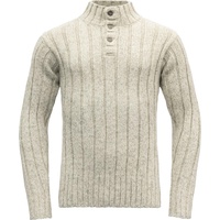 Devold of Norway Devold Nansen Wool Button Neck Grey