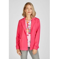 Rabe Jackenblazer mit seitlichen Ärmelraffungen rosa 42