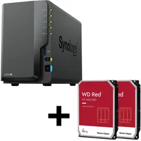 Synology DiskStation DS224+ 2 Einschübe NAS-Server Leergehäuse + 2x