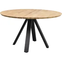 Rowico DAHEIM Esstisch Carradale Ø 130 cm Holz Beige