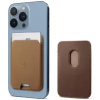 SPIGEN Wallet Valentinus MagSafe Handyhülle braun