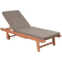 Garden Pleasure Sonnenliege SAN DIEGO braun Holz
