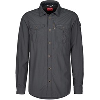 Craghoppers Nosilife Adventure Iii Langarmhemd - Black Pepper -