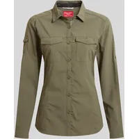 Craghoppers Nosilife Adventure Iii Langarmhemd - Wild Olive -