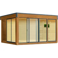 Wolff Finnhaus Design-Gartenhaus Finn Cube 4x3 Typ 2 kiefer