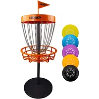 Guru Disc Golf Mini Basket Set, Disc Golf Mini