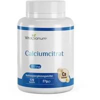 Vitasanum VitaSanum® - Calciumcitrat 120 St