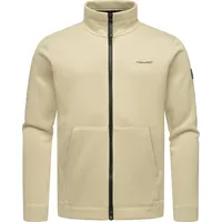 Ragwear Sweatshirt Sweatjacke Fabbian Collar in beige EU S