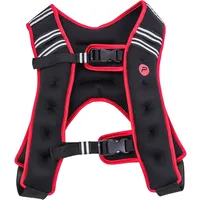 Pure2Improve Neoprene Gewichtete Weste 5kg - Black / Red