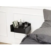 Actona Nachttisch 1 Schublade, 1 Regal schwarz.