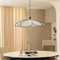 LINDBY - Astraia, natur/schwarz, Leinen, 80 cm