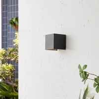 LINDBY Nivar, eckig, schwarz/gold, IP54