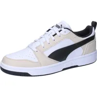 Puma Rebound v6 Low Herren Puma White-Puma Black-Alpine Snow