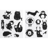 Heyda Motivstempel-Set Tiere 10,0 - 55,0 mm