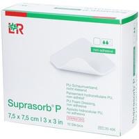 Lohmann & Rauscher Suprasorb P PU-Schaumv.nicht kleb.7.5x7.5cm steril