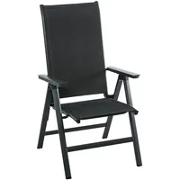 Dehner Klappsessel Cleveland, dunkelgrau
