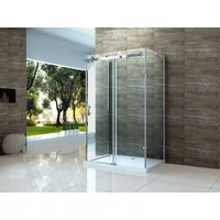 Alphabad U-Duschkabine SCOOP 100 x 90 x 195 cm