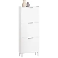 SoBuy Schuhschrank 50 x 129 x 19 cm geschlossen