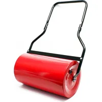 Wiltec Rasenwalze 32 x 57 cm mit Schmutzabstreifer, Gartenwalze