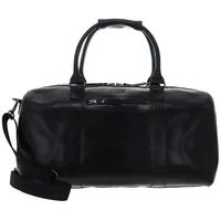 Buckle & Seam Leder Weekender Willow - Schwarz /