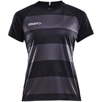 Craft Progress Graphic Trikot Kurzarm Damen - schwarz XS