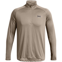 Under Armour Ua Tech 2.0 1/2 Zip - Taupe