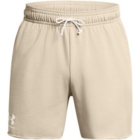 Under Armour Rival Terry 6in Kurze Hose - Khaki
