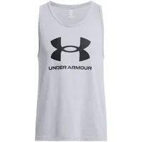 Under Armour Sportstyle Logo ärmelloses T-shirt - Steel Light