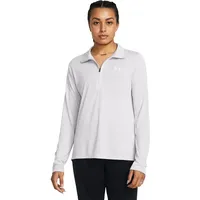 Under Armour Tech Twist 1/2-Zip Sportshirt Damen 014 halo