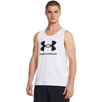 Under Armour Sportstyle Tanktop Herren 100 white/black 3XL