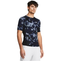 Under Armour HeatGear Printed Funktionsshirt Herren 410 midnight navy/white