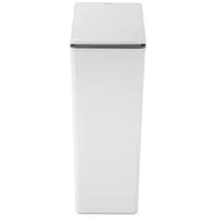 Proregal Moderner quadratischer Abfalleimer mit Touch-Bar-Deckel | 40 Liter,