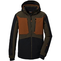 KILLTEC Herren Skijacke/Funktionsjacke mit abzippbarer Kapuze Killtec mud, L