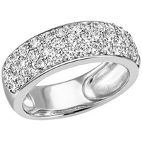 FIRETTI Fingerring »Schmuck Geschenk Silber 925 Silberring Pavé-Ring glitzernd«,