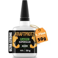 Kraftprotz Sekundenkleber Kunststoff 50 g