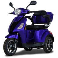 Stormborn R3 Elektro-Dreiradroller 25 km/h blau