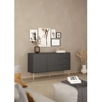 Andas Sideboard »Bodo, Aufbewahrung, Schubladenschrank, Sideboard,«, Kommode mit 2