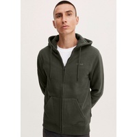Blend Sweatjacke 'Downton', | Dunkelgrün - L