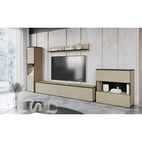 INOSIGN »PARIS«, (Komplett-Set, 4 St.), TV-Wand 300cm breite, grifflose