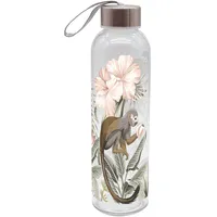 Geda Labels GEDALABELS Trinkflasche Affen 500ml Glas