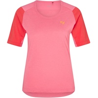 Ziener Damen NESTONIA Fahrradshirt/Radshirt - Mountainbike|Rennrad - atmungsaktiv,schnelltrocknend,elastisch,Kurzarm, Bubblegum,