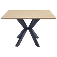 Home Deluxe Esstisch Eckig AVENCIA inkl. Sternfuß - 200
