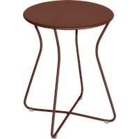 Fermob COCOTTE Hocker aus Stahl 45x34x45 cm ockerrot